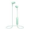 Cuffia auricolare Pioneer SE-C4BT-GR Cuffie wireless intra-auricolari con potente driver al magnete in terre rare da 8 mm, Bluetooth e telecomando in linea, compatibile con Pioneer Remote App